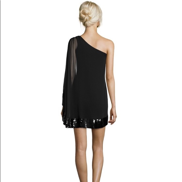 Julie Brown Black Dress with Sequins - Picture 2 of 4